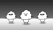 Muffin Time Dancing Muffins GIF