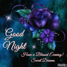 Good Night Sweet Dreams GIF - Good Night Sweet Dreams Have A Blessed Evening GIFs