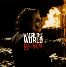 Health Ledger Watch The World Burn GIF - Health Ledger Watch The World Burn Joker GIFs