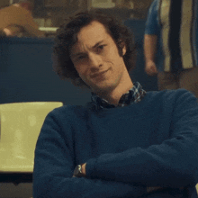 Smiling Angus Tully GIF - Smiling Angus Tully The Holdovers GIFs