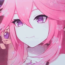 Pink Anime GIF
