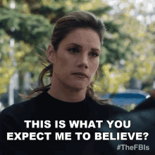 This Is What You Expect Me To Believe Maggie Bell GIF - This Is What You Expect Me To Believe Maggie Bell Missy Peregrym GIFs