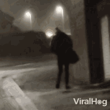 Walking On A Slippery Road Viralhog GIF - Walking On A Slippery Road Viralhog Slip Down GIFs