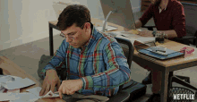 Clumsy Opening Letters GIF - Clumsy Opening Letters Trying Hard GIFs