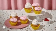 foodpanda hungry yummy pink cupcake