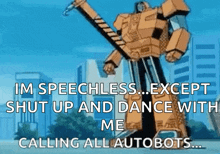 calling all autobots robot autobots