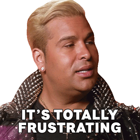 It'S Totally Frustrating Roxxxy Andrews Sticker - It'S Totally Frustrating Roxxxy Andrews Rupaul'S Drag Race All Stars Stickers