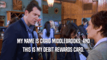 Craig Middlebrooks Parks And Rec GIF - Craig Middlebrooks Parks And Rec Debit Rewards Card GIFs