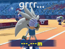 silver olympics leo silver silver silver the hedgehog sonic olympics