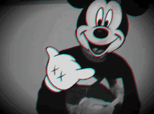 Glitched Mickey Mouse GIF - Glitched Mickey Mouse GIFs
