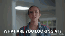 What Are You Looking At Mind Your Business GIF - What Are You Looking At Mind Your Business Back Off GIFs