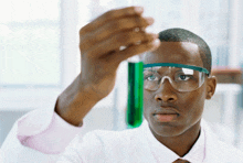 Black Guy With Test Tube GIF