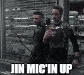 Jin Micing Up GIF - Jin Micing Up Jin Micing GIFs
