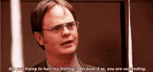 Dwight Office GIF - Dwight Office Hurt GIFs