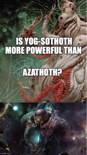 AZATHOTH VS YOG SOTHOTH#fyp #faxorcap #azathoth #yogsothothslams