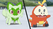 Sprigatito Leafage GIF - Sprigatito Leafage Ember Pokemon GIFs