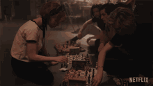 Playing Chess Anya Taylor Joy GIF