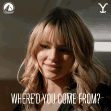 Whered You Come From Hassie Harrison GIF