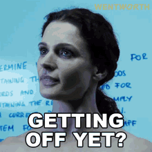 Getting Off Yet Bea Smith GIF - Getting Off Yet Bea Smith Wentworth GIFs