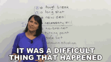 It Was A Difficult Thing That Happened Rebacca GIF - It Was A Difficult Thing That Happened Rebacca Engvid GIFs