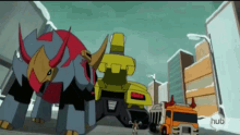 Transformers Animated Wreckgar GIF - Transformers Animated Wreckgar Slug GIFs