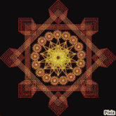 a poster that says " you are loved " next to a mandala