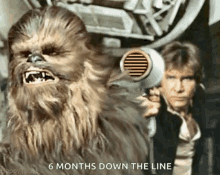Chewbacca Han Solo GIF