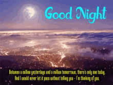 Good Night Sweet Dreams GIF - Good Night Sweet Dreams Thinking Of You GIFs