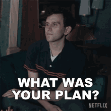What Was Your Plan Harry Beltik GIF - What Was Your Plan Harry Beltik Harry Melling GIFs