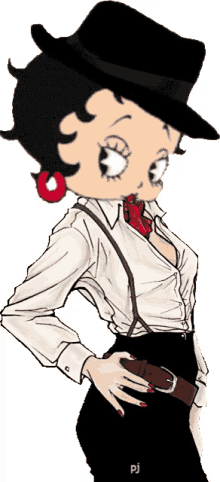 betty boop gangster great clothes