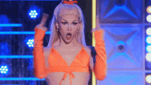 Middle Finger Marcia Marcia Marcia GIF - Middle Finger Marcia Marcia Marcia Rupauls Drag Race GIFs