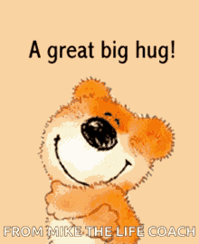 A Great Big Hug From Me To You GIF - A Great Big Hug From Me To You Mike The Life Coach GIFs