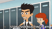 Stop Over Reacting Chill Out GIF - Stop Over Reacting Chill Out Relax GIFs