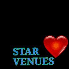 a poster for star venues has a picture of a woman on it