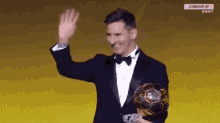 Messi Award GIF