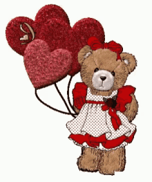 I Love You Hearts GIF - I Love You Hearts Bear GIFs
