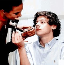 Harry Styles Funny GIF - Harry Styles Funny Makeup GIFs