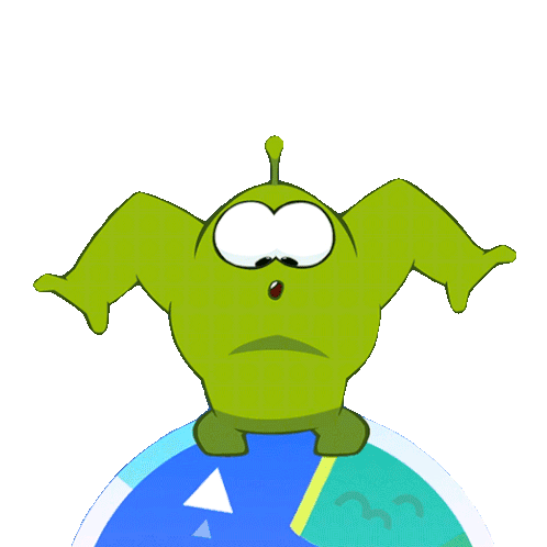 On Top Of The World Om Nom Sticker - On Top Of The World Om Nom Cut The Rope Stickers
