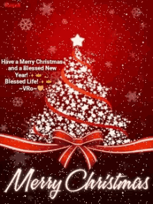 Merry Christmas Greetings GIF - Merry Christmas Greetings Blessed New Year GIFs