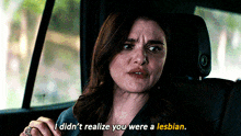 Lesbian Didnt Know GIF - Lesbian Didnt Know I Didnt Know You Were A Lesbian GIFs