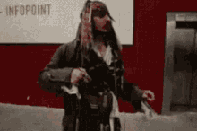Pirates Of The Caribbean Jack Sparrow GIF - Pirates Of The Caribbean Jack Sparrow Bye GIFs
