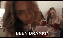 Beyonce Smiles GIF - Beyonce Smiles Drinking GIFs