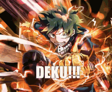 Anime Deku GIF - Anime Deku Deku The Best GIFs