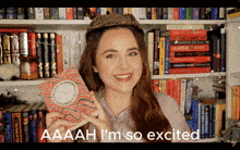 Megwithbooks Booktuber GIF - Megwithbooks Booktuber I'M So Excited GIFs