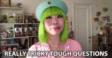 Really Tricky Tough Questions Goldie Chan GIF