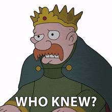 who knew king z%C3%B8g john dimaggio disenchantment who would%27ve thought