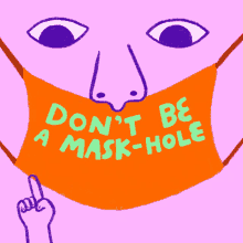 Wear A Mask Wear Your Mask GIF - Wear A Mask Wear Your Mask Pandemic GIFs