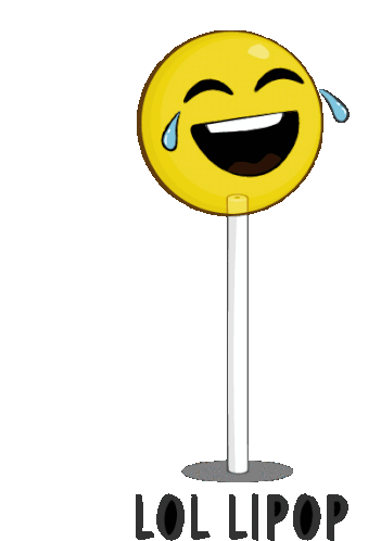 Downsign Lollipop Sticker - Downsign Lollipop Emoji Stickers
