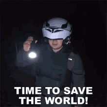 Time To Save The World Papa Jake GIF - Time To Save The World Papa Jake Hero GIFs