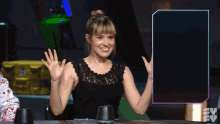 Clapping Brea Grant GIF - Clapping Brea Grant The Great Debate GIFs